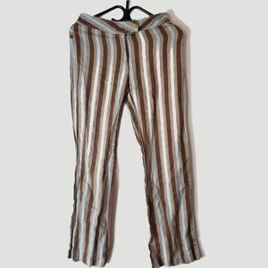 Jantzen Women's Striped Wide-Leg Pants Size S